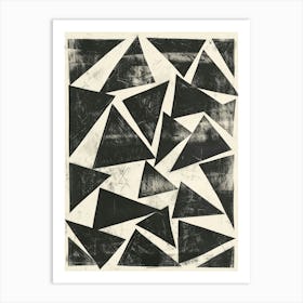 Triangles 2 Art Print