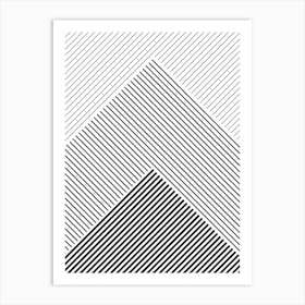 Diagonal Lines Art Print