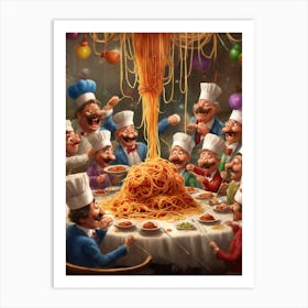 'Spaghetti' Art Print