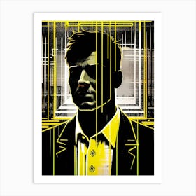 Man In Yellow Suit Art Print