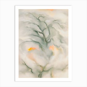 Georgia O'Keeffe - Winter Trees, Abiquiu I Art Print