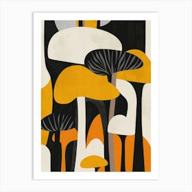 Mushrooms Art Print