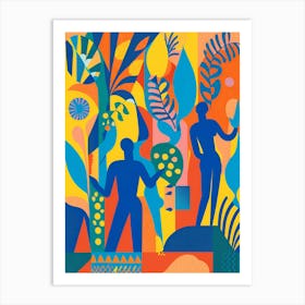 Tropical Garden Art Print