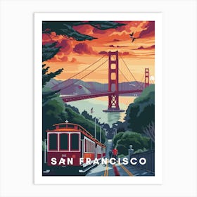 San Francisco, California Art Print