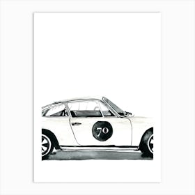 Fiel Porsche 70 Art Print