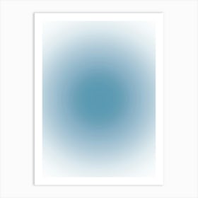 Blue Background Art Print