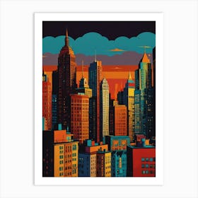 Cityscape 15 Art Print