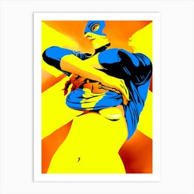 THE NAKED POWER Art Print