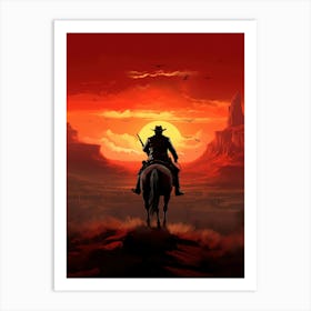 Red Dead Redemption 12 Art Print