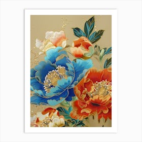 Chinese Flower Painting 76 Art Print