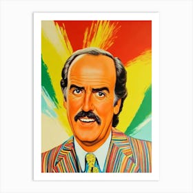 John Cleese Colourful Pop Movies Art Movies Art Print