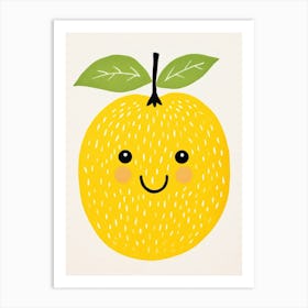 Friendly Kids Passionfruit Art Print