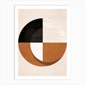 Bottrop Balance, Geometric Bauhaus Art Print