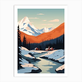 Norway 1 Travel Illustration Art Print