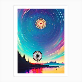 Psychedelic Painting 3 Art Print