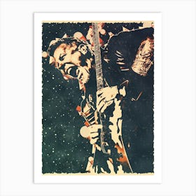 James Hetfield live concert 1 Art Print