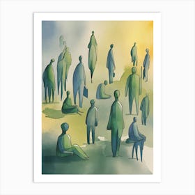 Working People Art Print