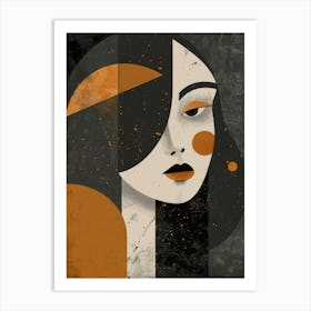 Portrait Of A Woman 501 Art Print