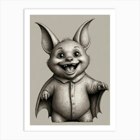 Bat!! 2 Art Print