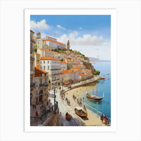 Lisbon..2 Art Print