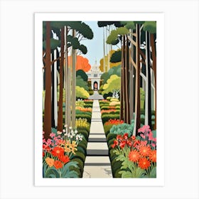 Garden Path 4 Art Print