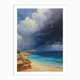 Stormy Seas.18 Art Print