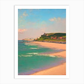North Berwick Beach 2 East Lothian Scotland Monet Style Art Print
