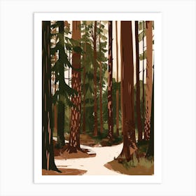 Yosemite Forest Art Print