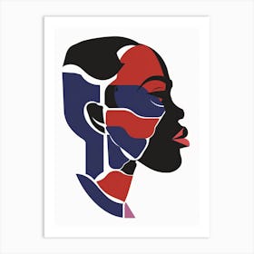 Portrait Of African Woman 29 Art Print