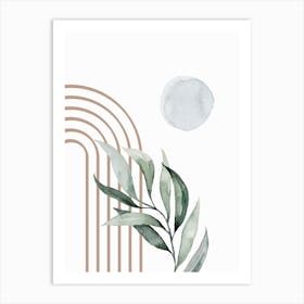 Boho Wall Print Art Print