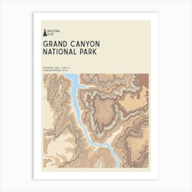 Grand Canyon National Park Series Arizona Usa Art Print