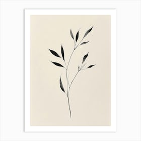 'Bamboo' Art Print