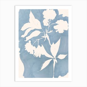 Blossom Blue Art Print