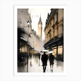 Travel London Art Print