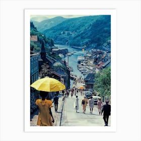 Vintage Vacations. Ulcinj, Jugoslavia (I) Art Print