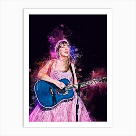 Taylor Swift 48 Art Print