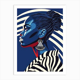 African Woman 135 Art Print