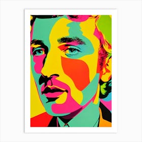 George C Scott Colourful Pop Movies Art Movies Art Print