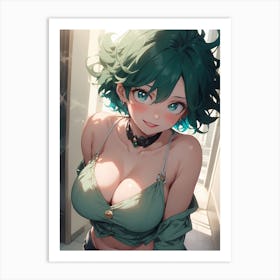 My Hero Academia Izuku Midoriya (Deku) (31) Art Print