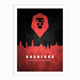 Salford City Art Print