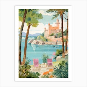 Korcula Croatia 4 Illustration Art Print