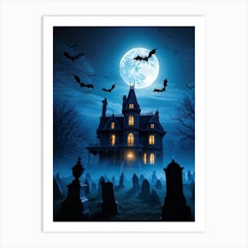 Haunted House 20 Art Print