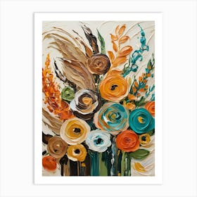 Bouquet Of Flowers 30 Art Print