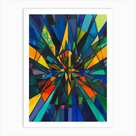 Stained Glass Art Print