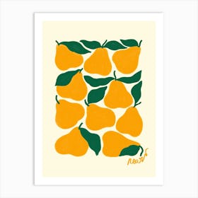 Pears Kitchen Art Print