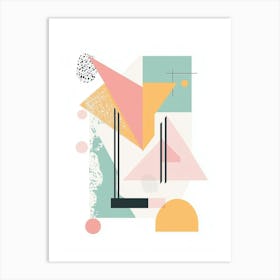 Abstract Geometric Pattern 3 Art Print