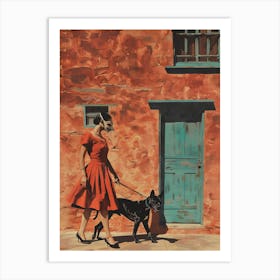 Leashed 9 Fy V Art Print