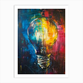 Light Bulb 12 Art Print