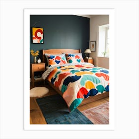 Colorful Bedroom 2 Art Print