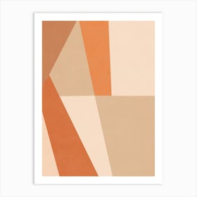 Composition Of Geometric Shapes 34 Art Print